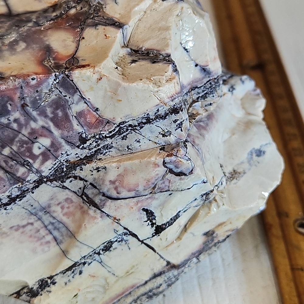 Porcelain or Sci-Fi jasper rough, beautiful multi color and pattern 5LBS 0.0OZ.