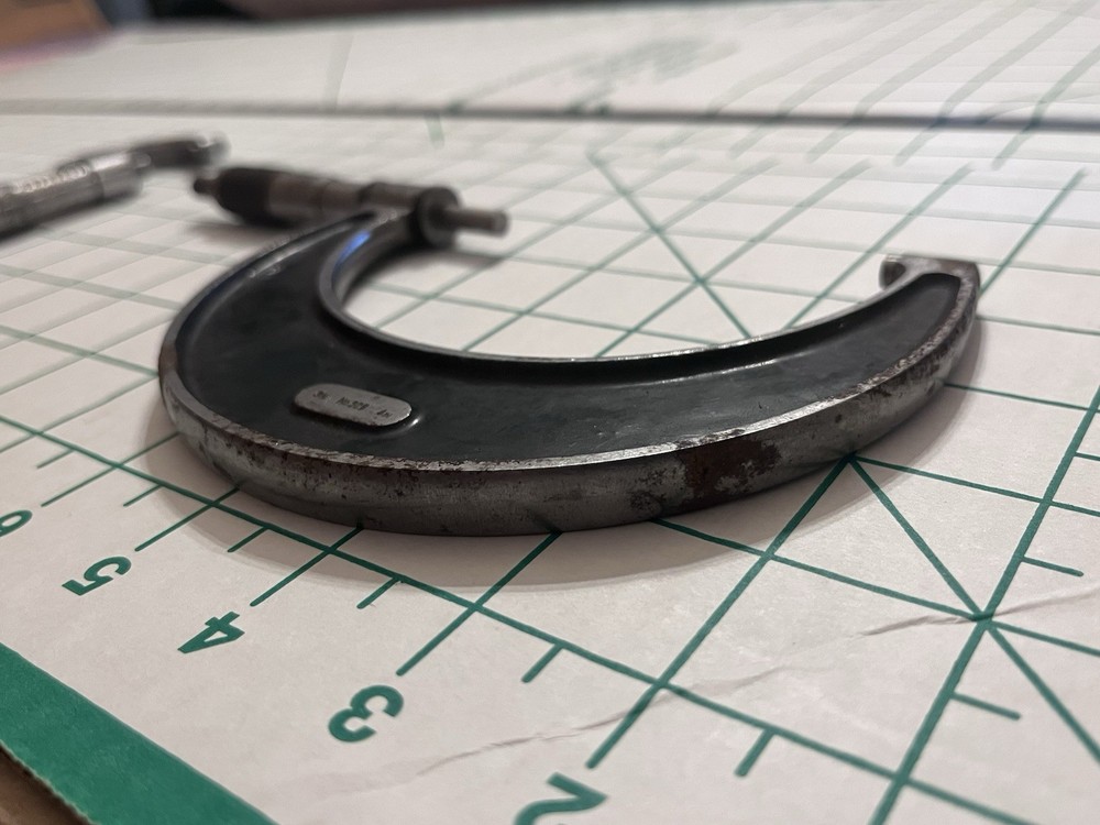 Starrett And Craftsman Outside Micrometers
