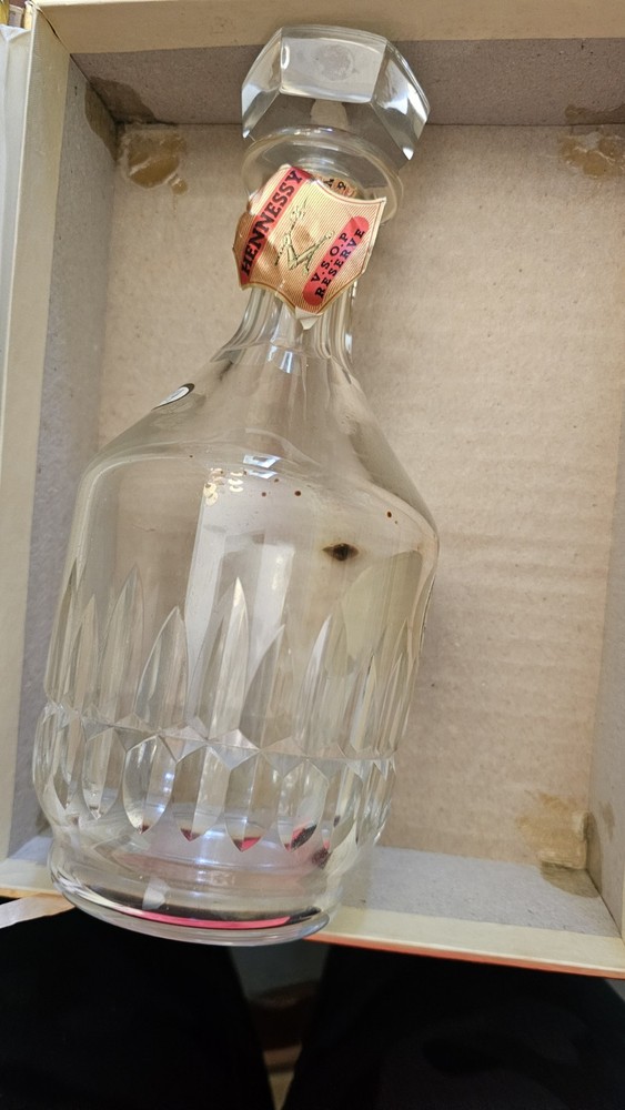 Hennessy Vintage Cognac Bottle With Box