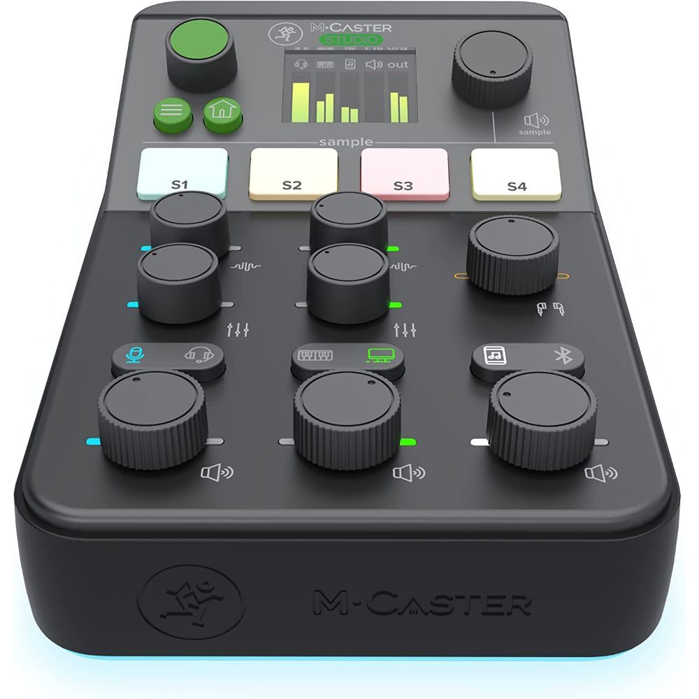 Mackie MCaster Studio Portable Streaming Mixer (Black)