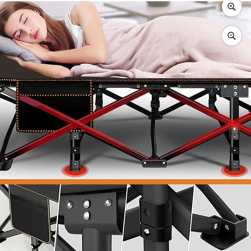 Portal Camping Bed Cot XXL