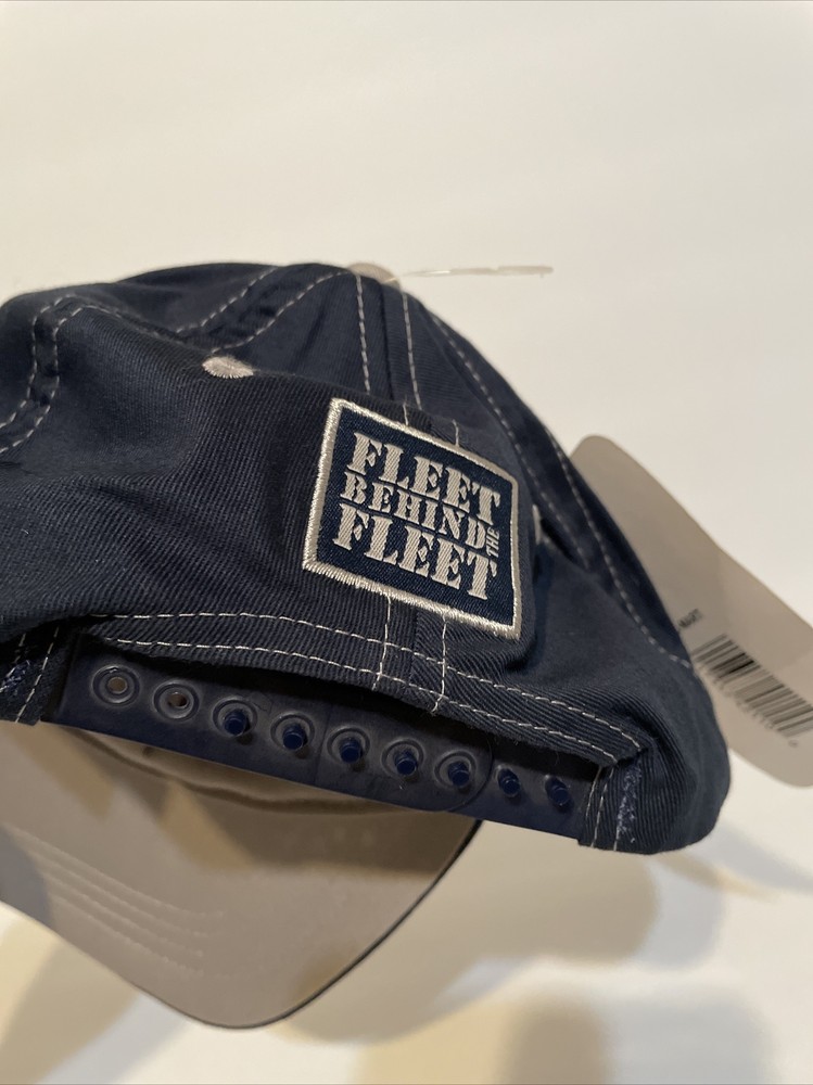 NWT YOUTH Real Characters Inc. NAVY SnapBack Hat