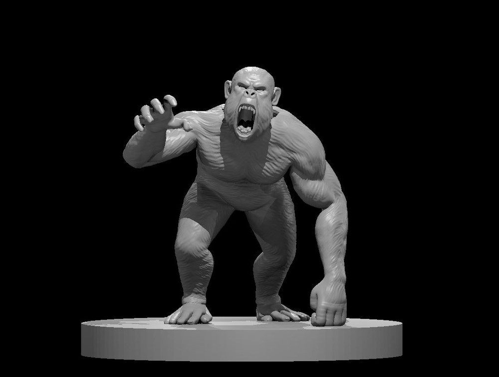 Ape Monster Manual2 28mm Scale DND D&D Tabletop Mini