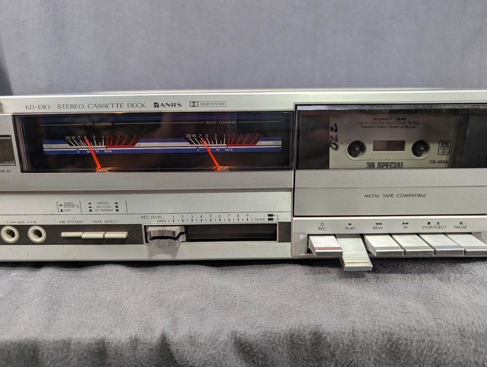 JVC KD-D10J Stereo Cassette Deck