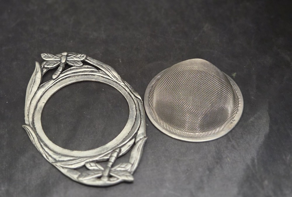 Basic Spirit Decor Tea Strainer - Dragonfly Lover, Unique Two Piece
