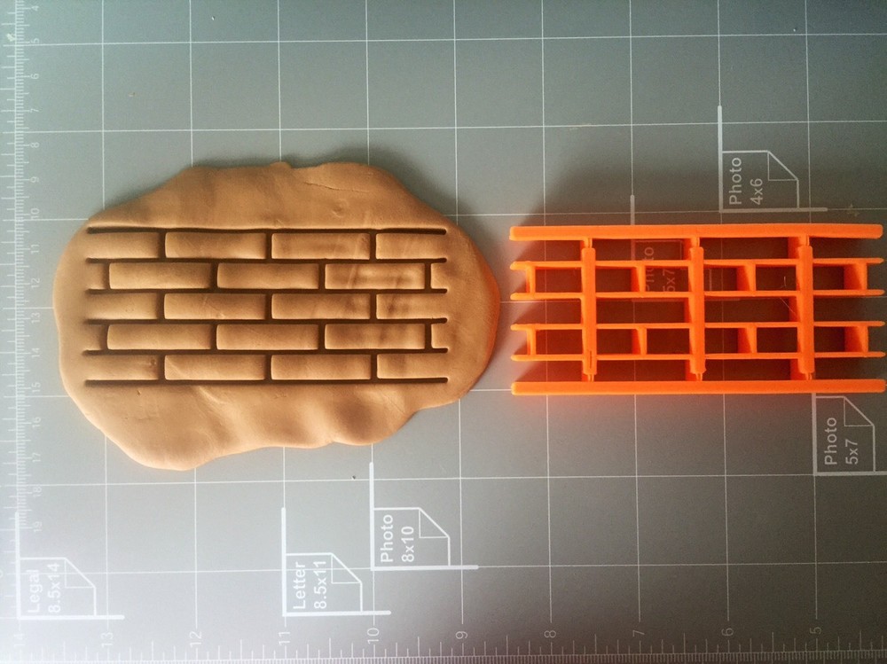 Brick Pattern Cookie Cutter