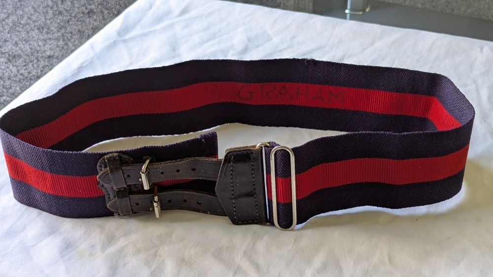 Original British Army Grenadier Guards Stable Belt Size Medium