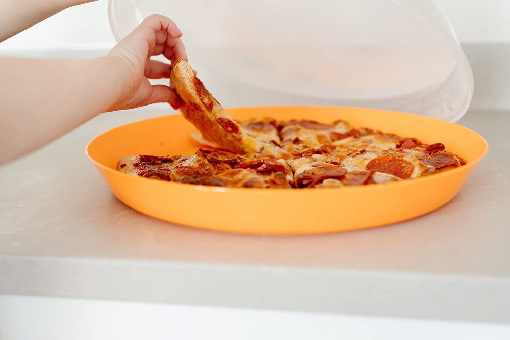 14inch Round Pizza Keeper Blue
