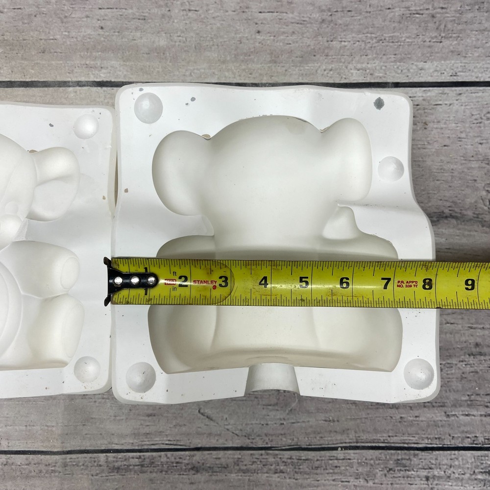Unbranded Ceramic Casting Mold Teddy Bear #R-776