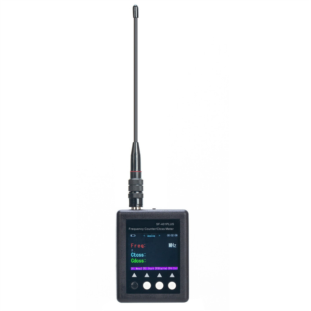 Portable Frequency Counter Meter 27MHz-3GHz with CTCSS/DCS Decoder DMR Radio 1pc