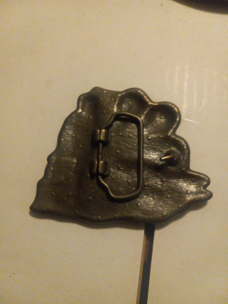 Nice Vintage 1970's 3-D SUPERMAN BELT BUCKLE Asteroid