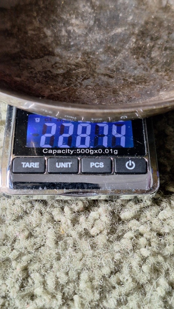 Sterling Silver Scrap Bowl 228.74g