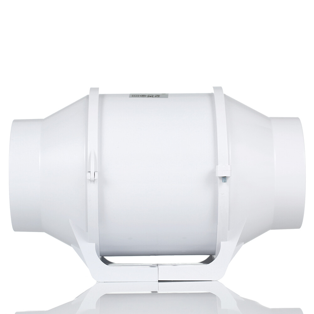 4'' Inline Duct Fan - Quiet, Waterproof Blower for Efficient Air Circulation