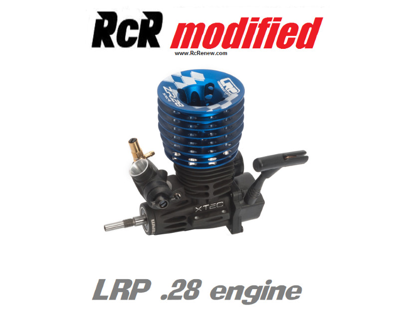 RCR Modified LRP .28 pullstart  nitro RC engine big block