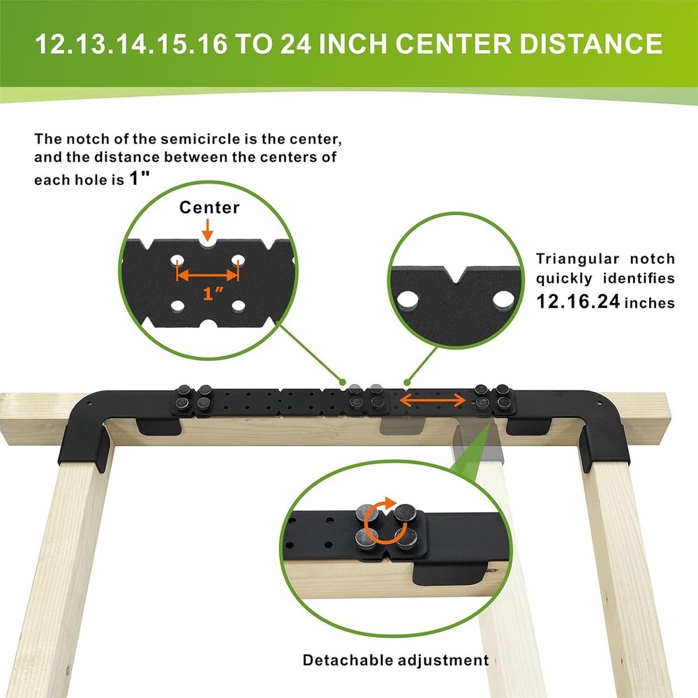 13 in 1 Framing Tools Stud Layout Tool Stud Framing Spacing Tool Precision New
