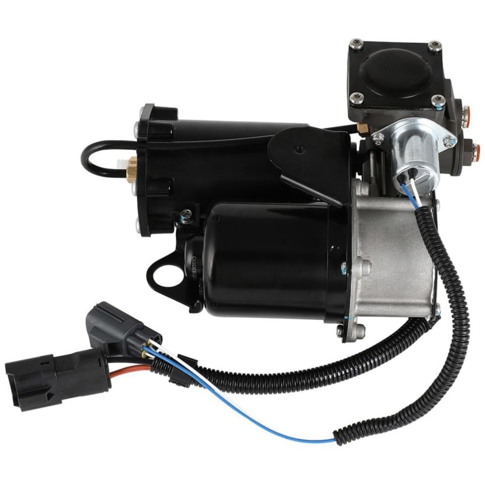 Air Suspension Compressor (Silver, Black)