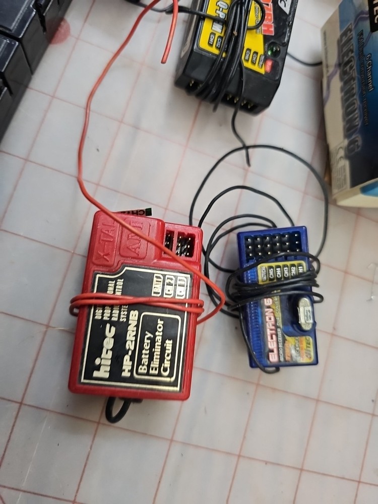 Hitech Fm Recievers And Module Lot Rc Airplane