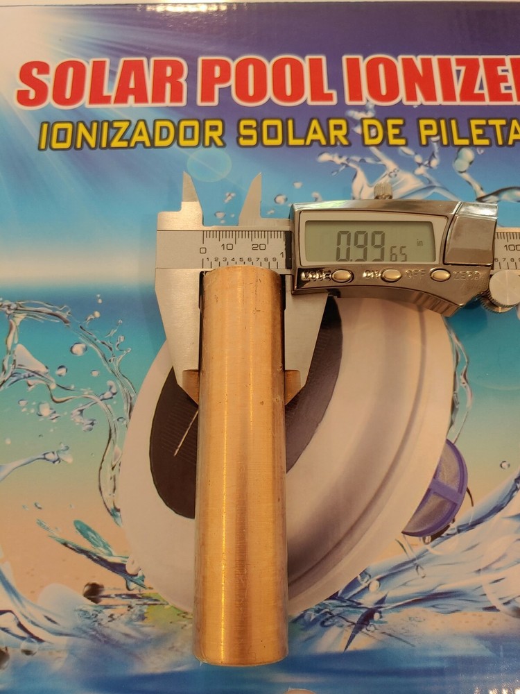 2 Cu Anode 450g each - 2 Basket- SS Spring - Two Wing Nuts- Solar Pool Ionizer