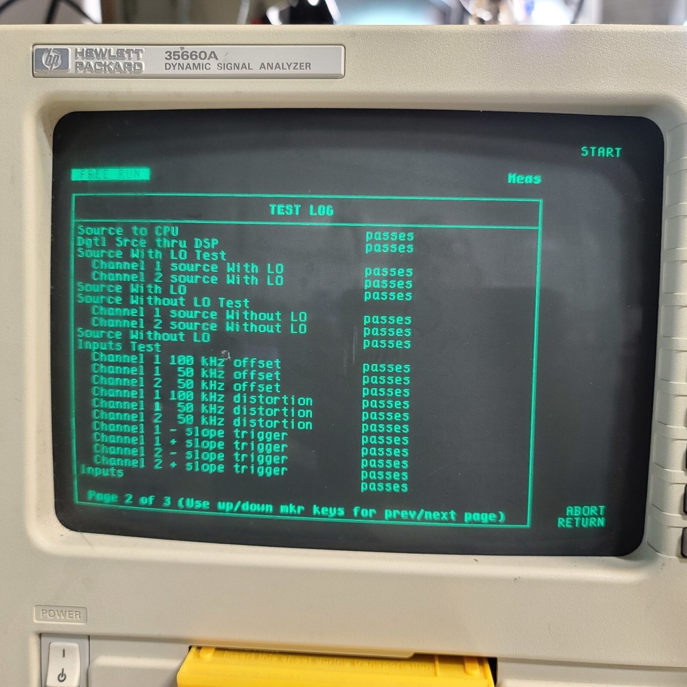 HP 35660A Dynamic Signal Analyzer *Tested*