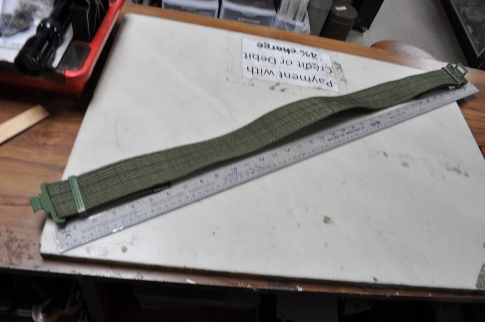 Current Issue German Nylon Combat belt, size M, Mint un