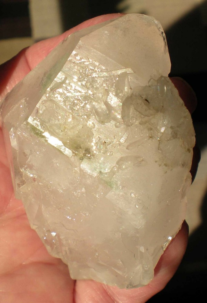 Clear Quartz Crystal - Double Terminated xt211