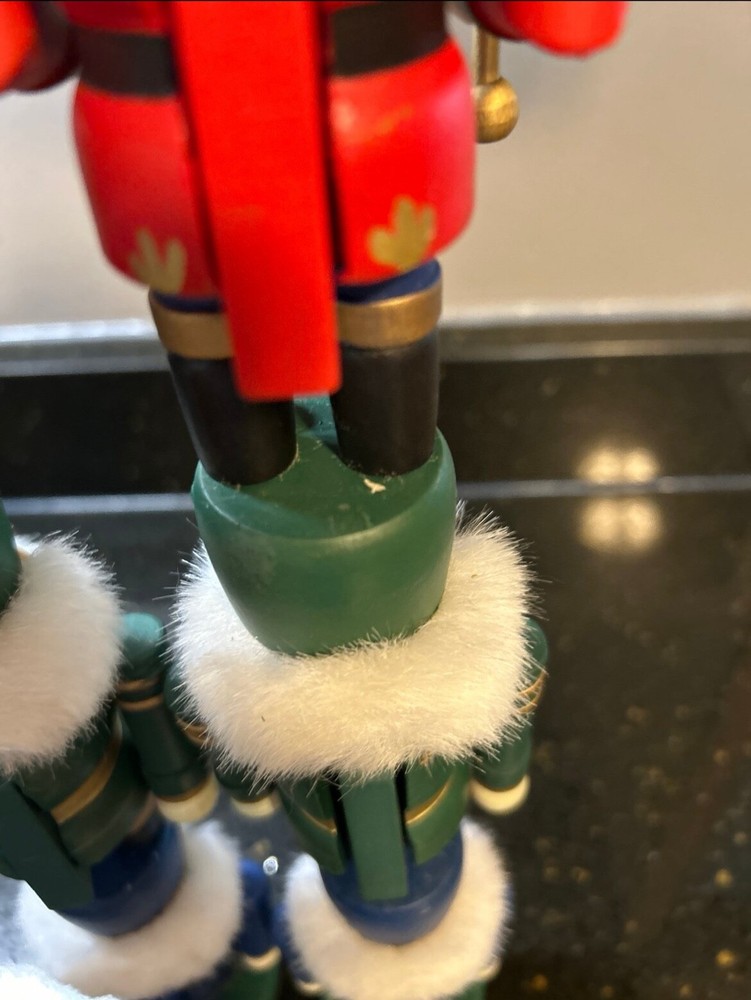 Kurt Adler 16-Inch Stacked Nutcrackers Tower