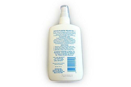 NOVUS PC-10 Plastic Clean & Shine - 8 Oz.