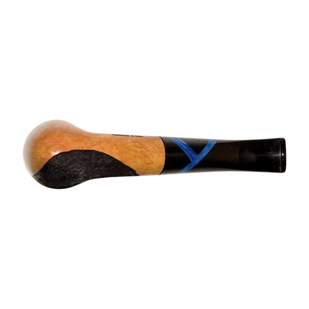 Paronelli Reverse Half Rusticated w/Stabilized Wood...New In Box