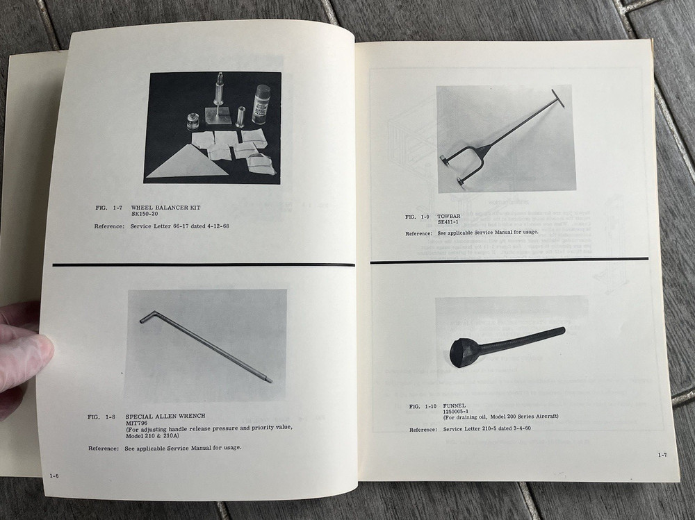 Aviation Cessna Special Tools & Support Equipment Catalog 1979 Original