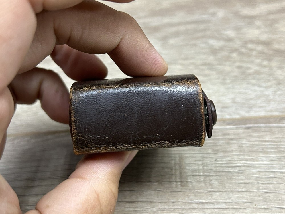 Vintage FR EM-1 Selenium Light Meter w & Leather Case