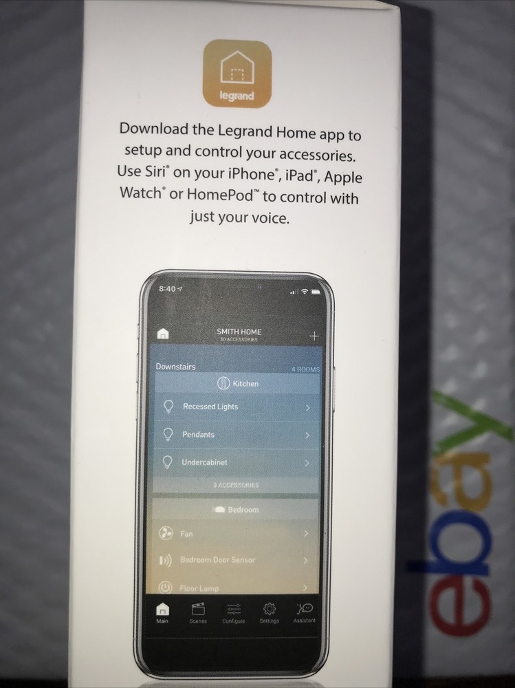 LEGRAND Smart Wireless Motion Sensor With Apple Homekit Technology SEALED NIB