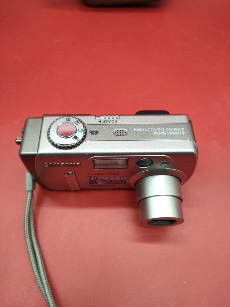 Samsung Digital Camera Digimax 420 4.0MP Silver Tested A
