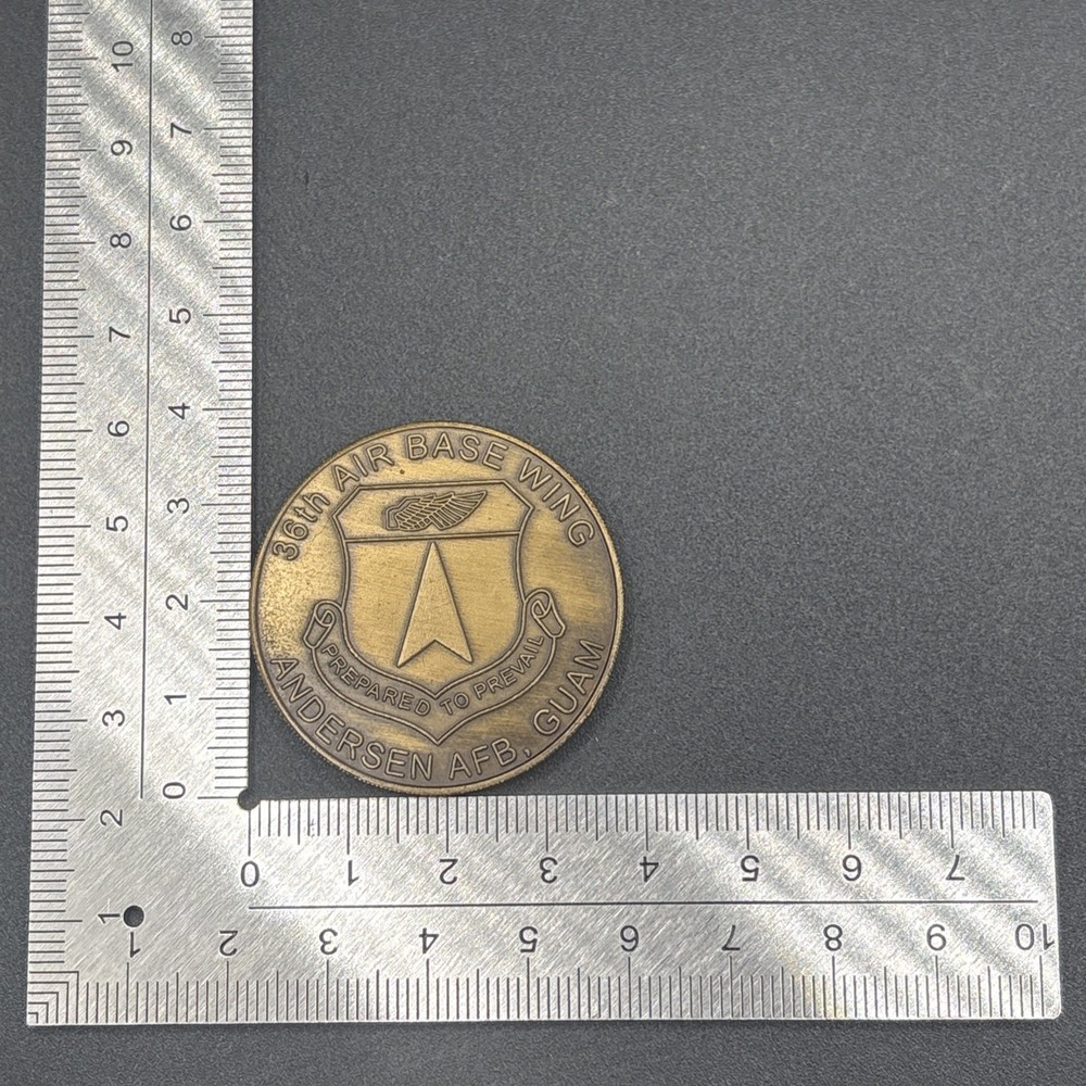USAF 36th Air Base Wing Andersen AFB, Guam Challenge Coin