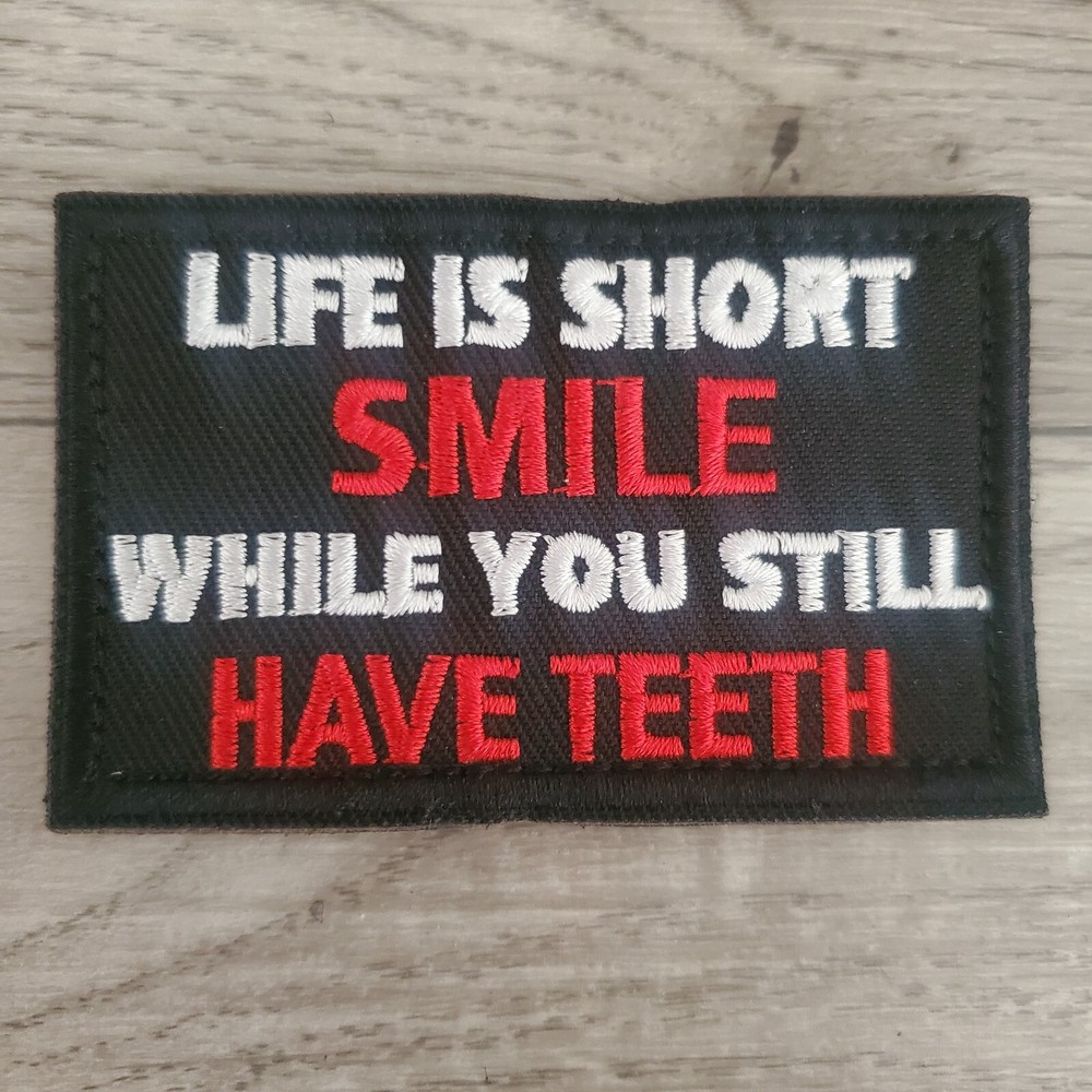 FUNNY HUMOR TACTICAL MORALE PATCH HOOK AND LOOP NEW