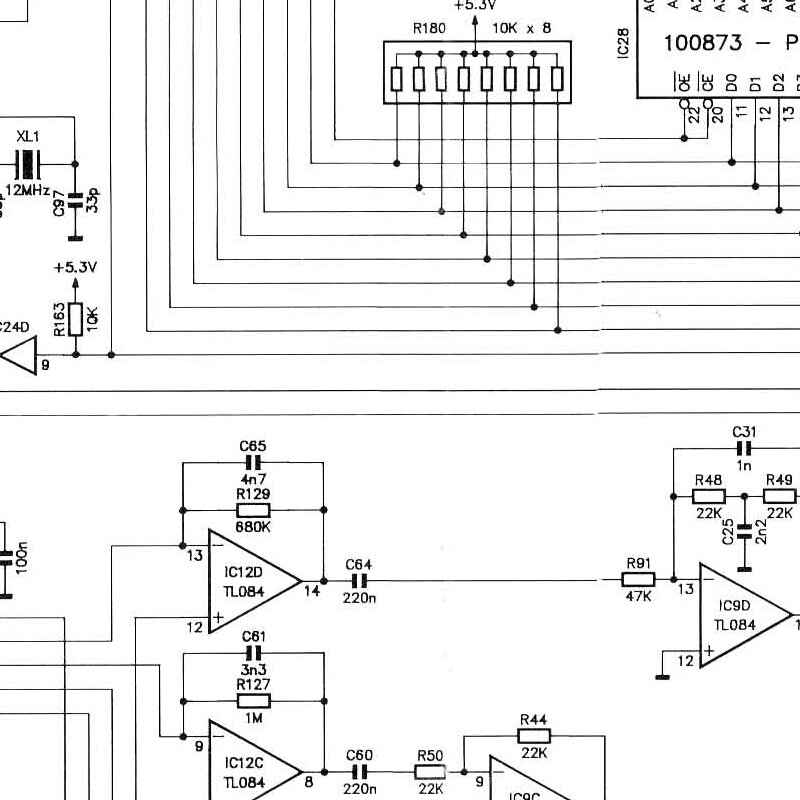 GEM DP-30 Service Manual - Schematic Diagrams Schematic - Schema DP30 - PDF