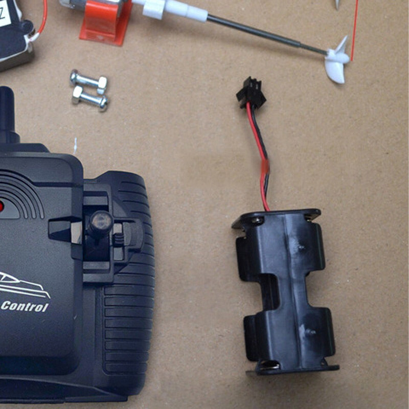For RC Model Boat Kits Shaft+Bushing+Motor+Propeller+Controller+Receiver Kit DIY