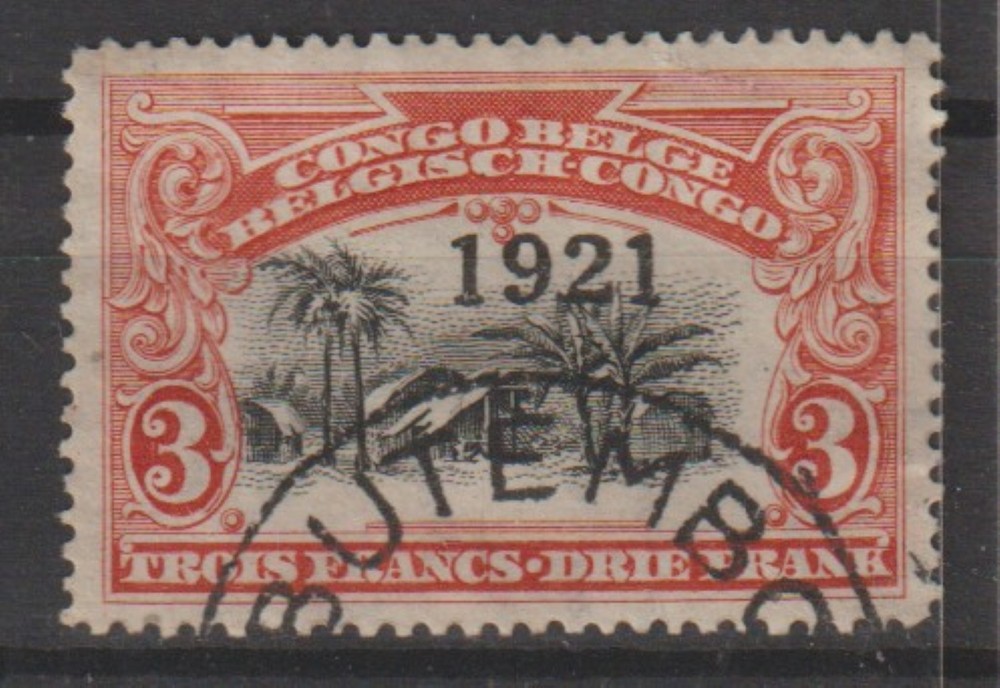 Congo - 1921 - COB 92 - SCOTT 71 - Used -