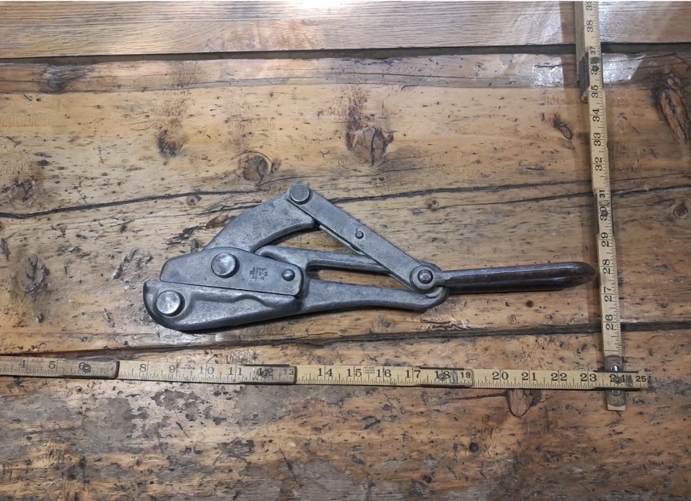 Klein Wire Cable Pulling Tool USA Chicago Grip 1628-5 8000#  Wire Cable Puller
