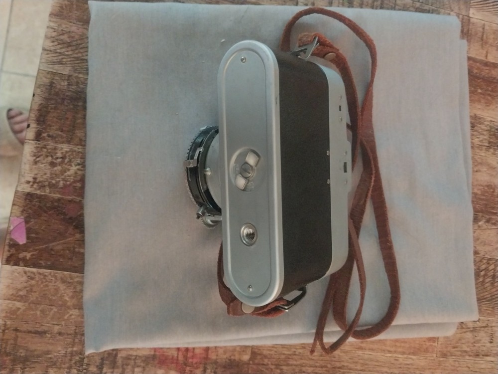35 MM Range Camera With Leather Case