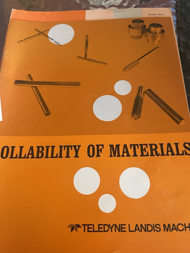 Teledyne Landis Bulletins, Assorted 5 issues