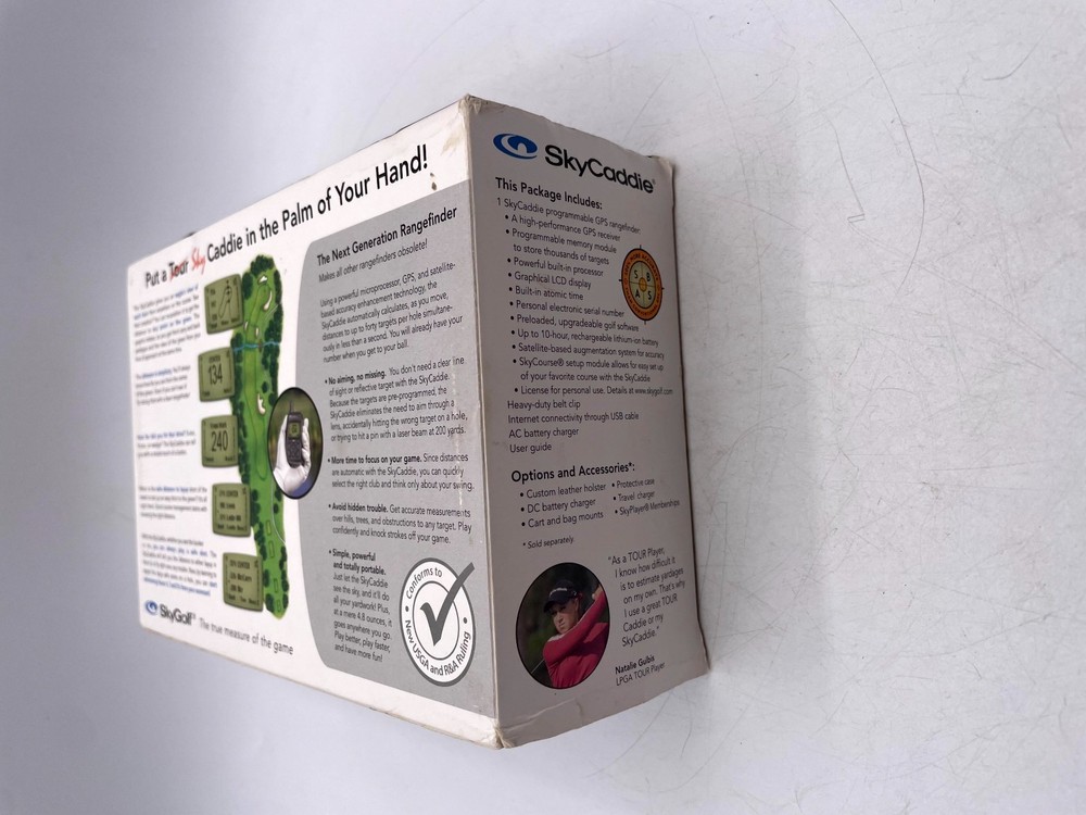 SkyGolf SkyCaddie SG2 Handheld Golf GPS Rangefinder Programmable Digital Display