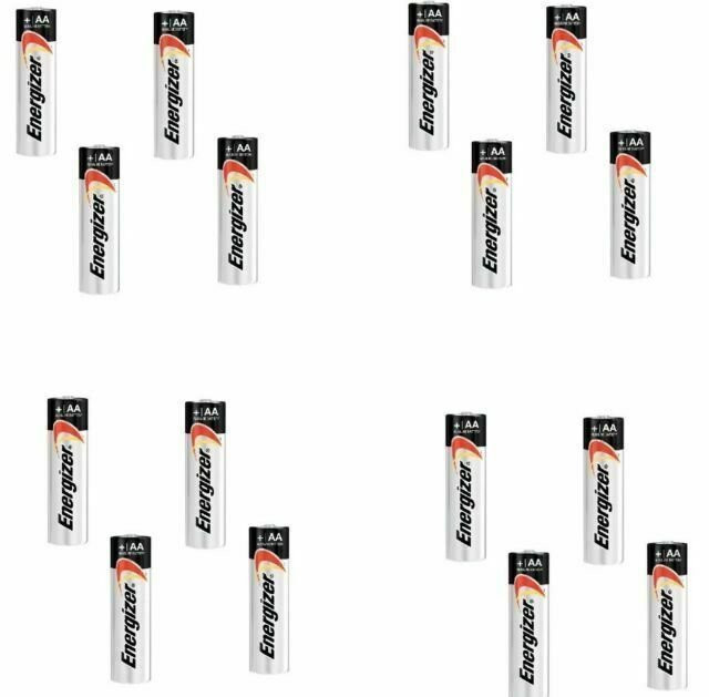 Energizer Max E91-VP AA Batteries 100 Pack - Bulk New Exp.12/2030