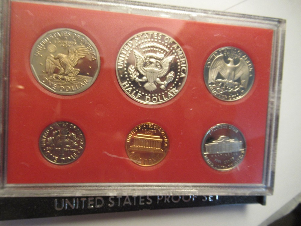 FOUR US Mint Proof Sets, 1979-1982