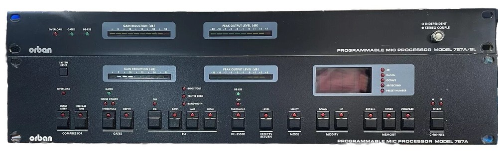 Orban 787A And 787 Slave Mic Processors. **TESTED**