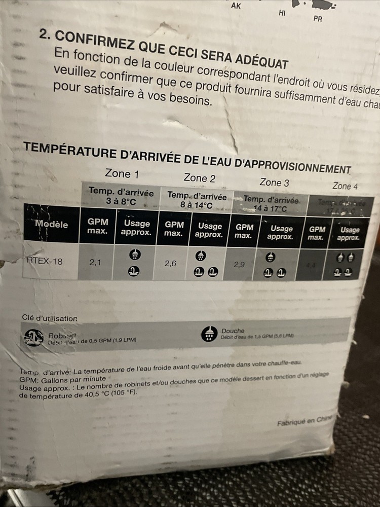 Rheem RTEX-18 Tankless Electric Water Heater 18KW