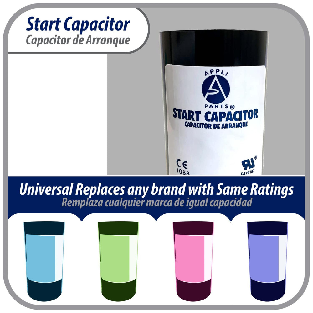 Motor Start Capacitor 270-324uF 330VAC