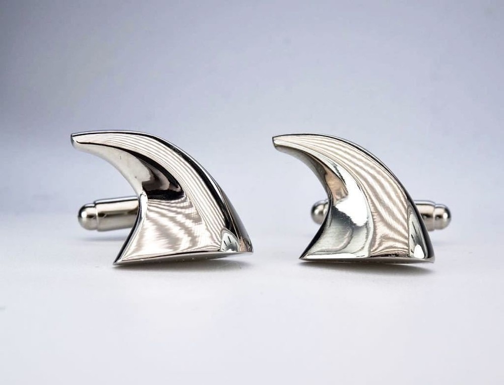Givenchy Claw Silver Cufflinks