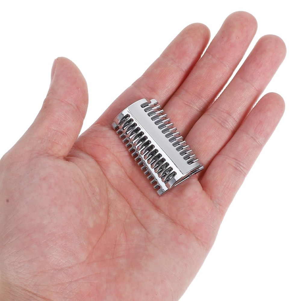 Replacement safety Razor Head Open comb