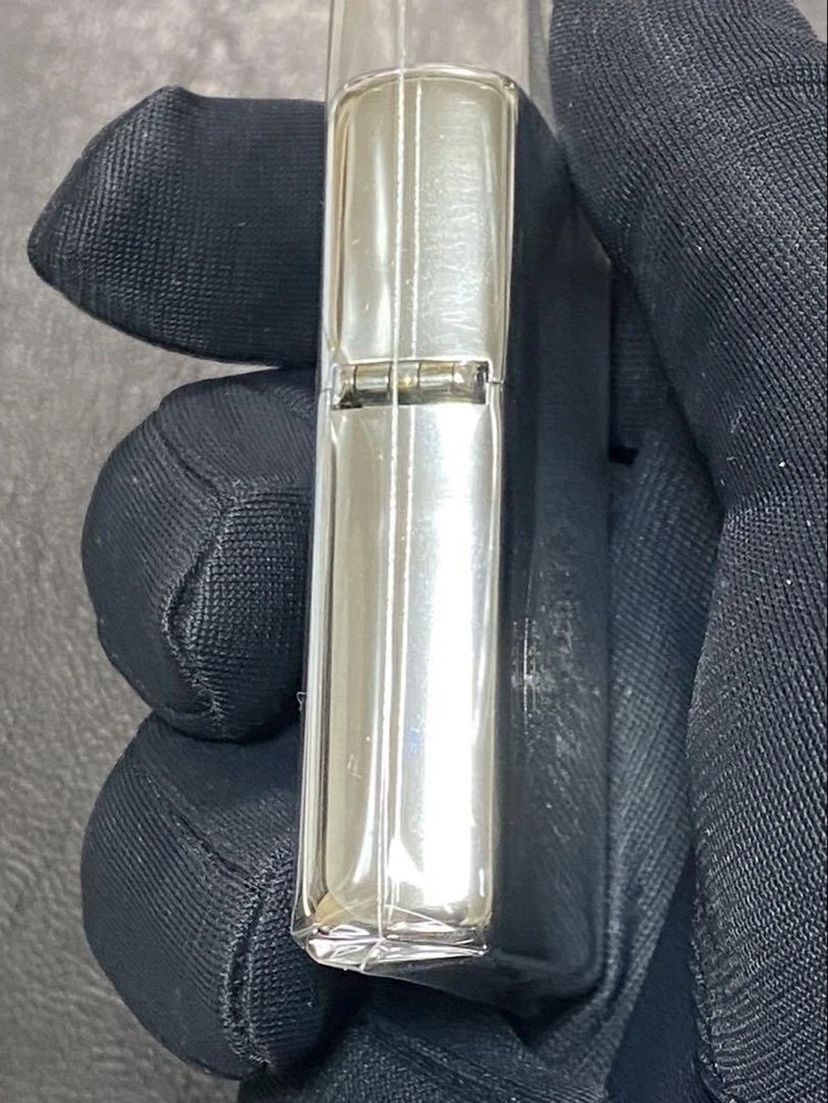 Zippo Palau Micronesian Charm Silver Etching One Sided Processing Lighter Japan