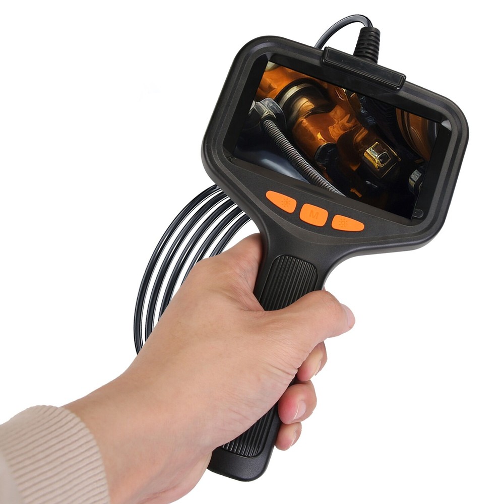 4.3in Inspection Camera Articulating Borescope Endoscope Plumbing Camera Tools